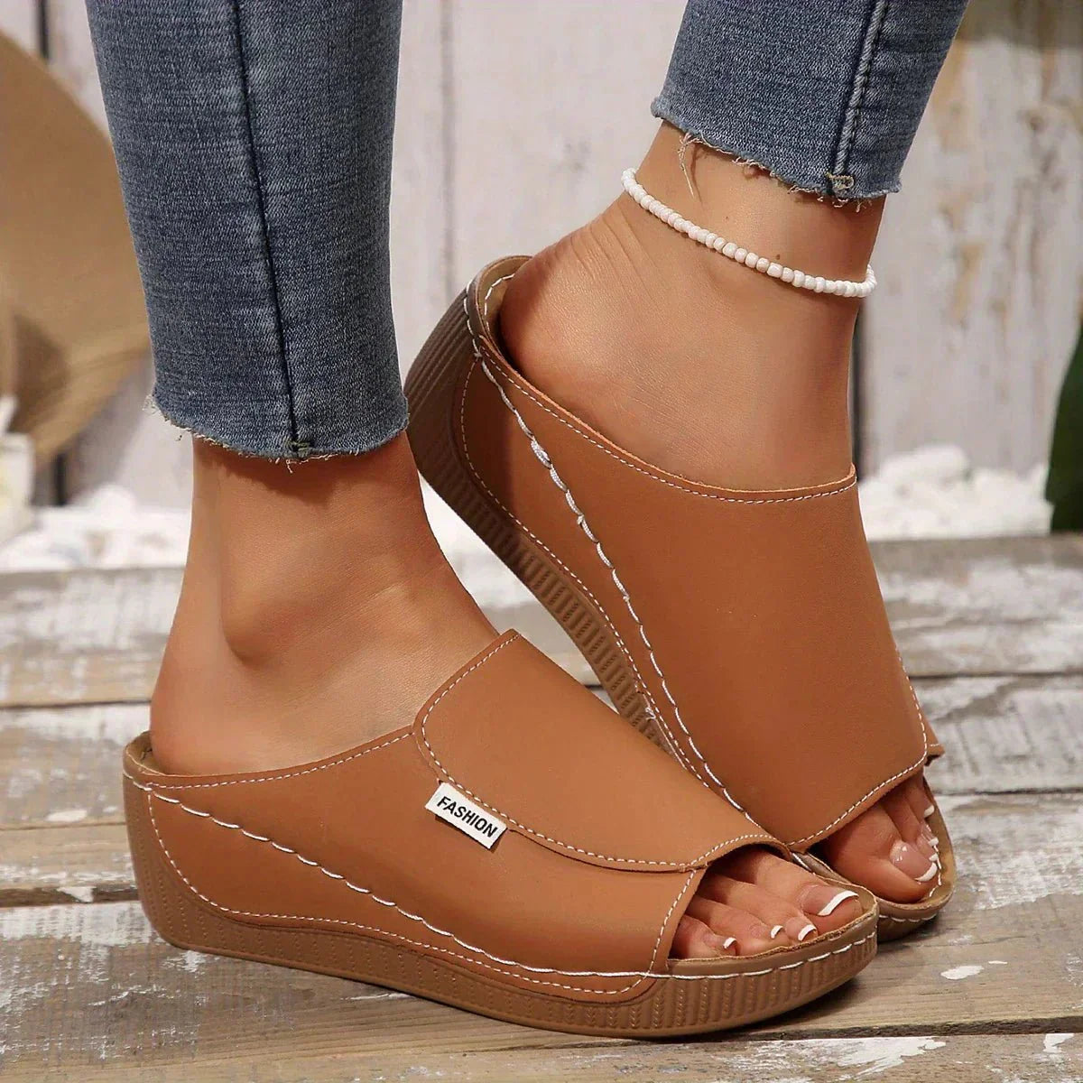 Elvoria | Slip-on-sandaler