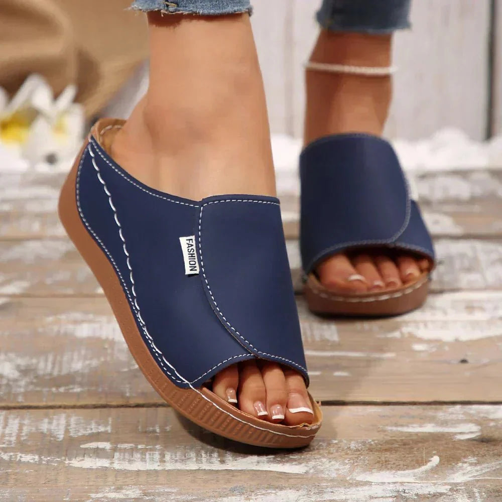 Elvoria | Slip-on-sandaler