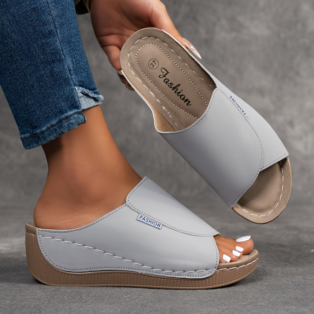 India – Komfortsandal med svangstøtte