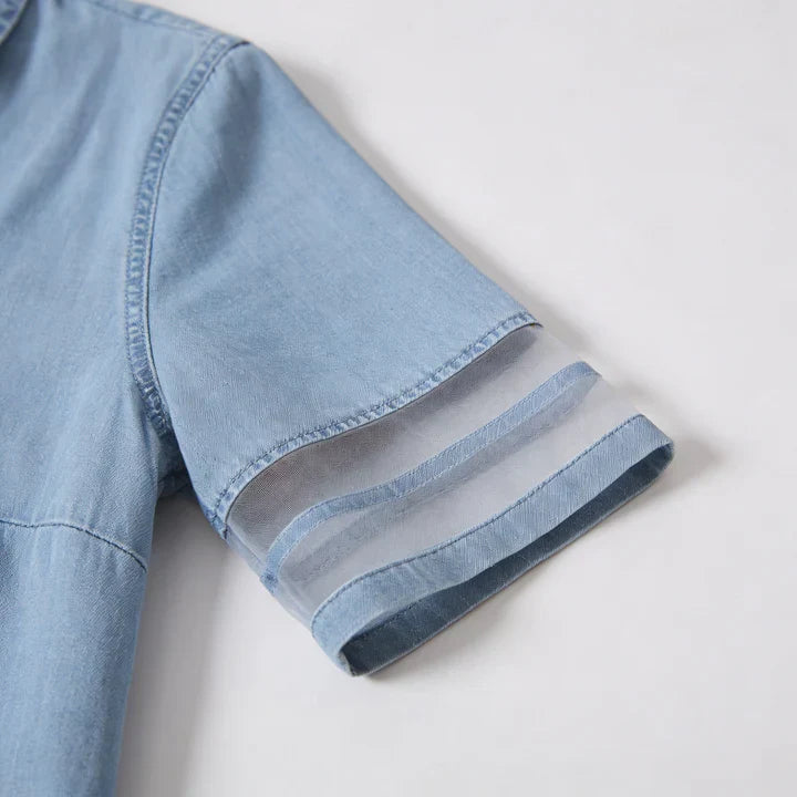 Brittany | Figurvenlig denimkjole