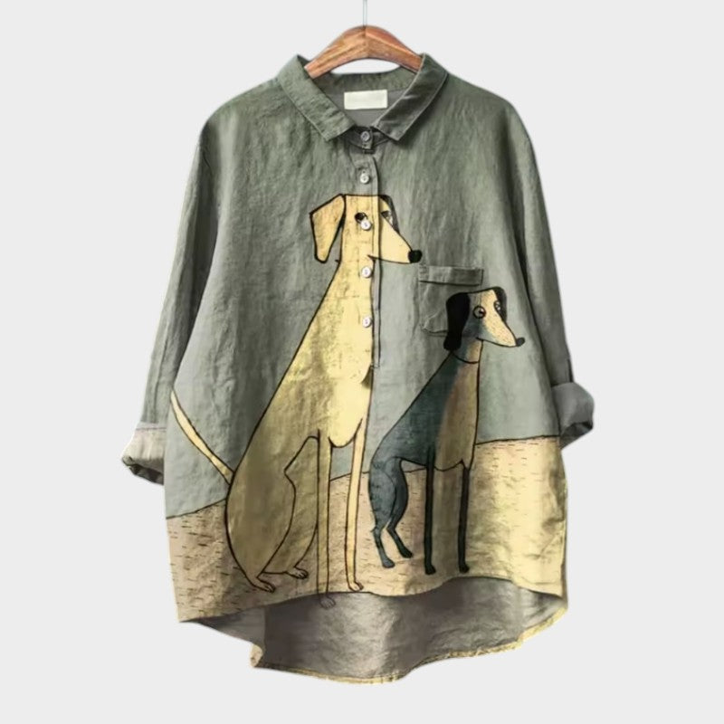 Amelie | Elegant sommerbluse