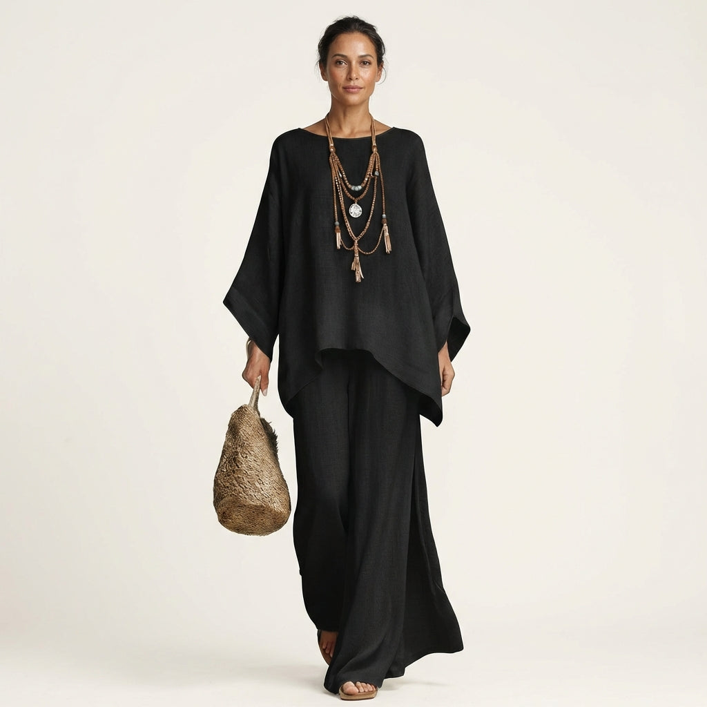 Majolie | Boho-sæt i linneblanding