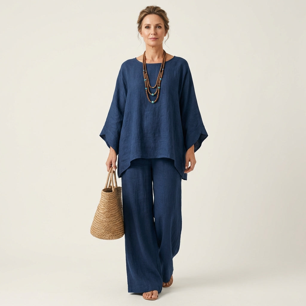 Majolie | Boho-sæt i linneblanding