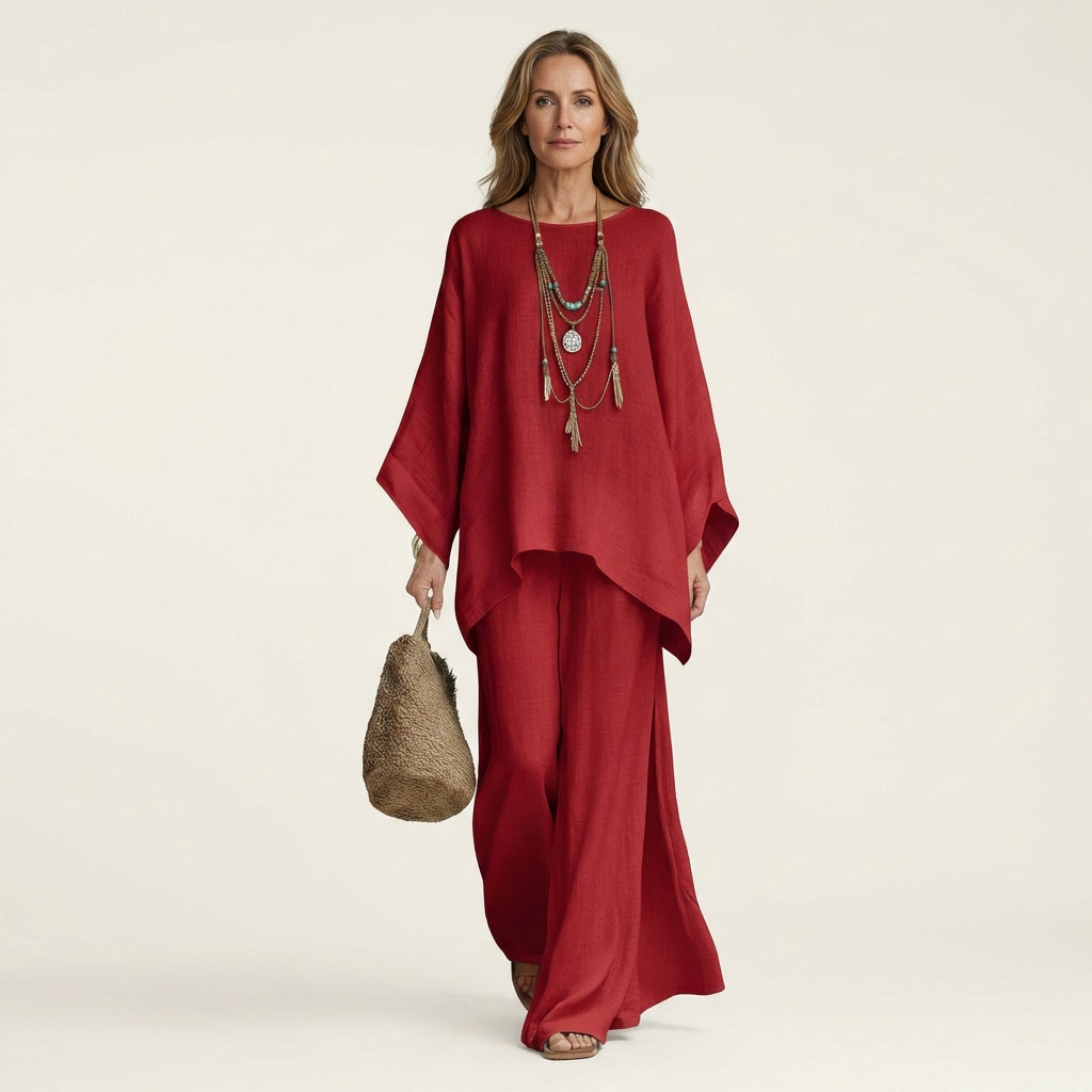 Majolie | Boho-sæt i linneblanding