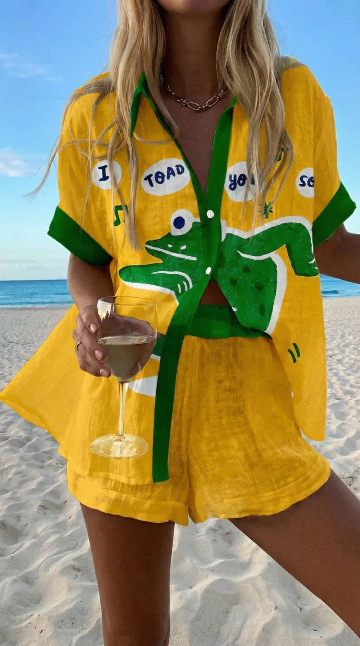 SUNNY | Sommerligt todelt sæt