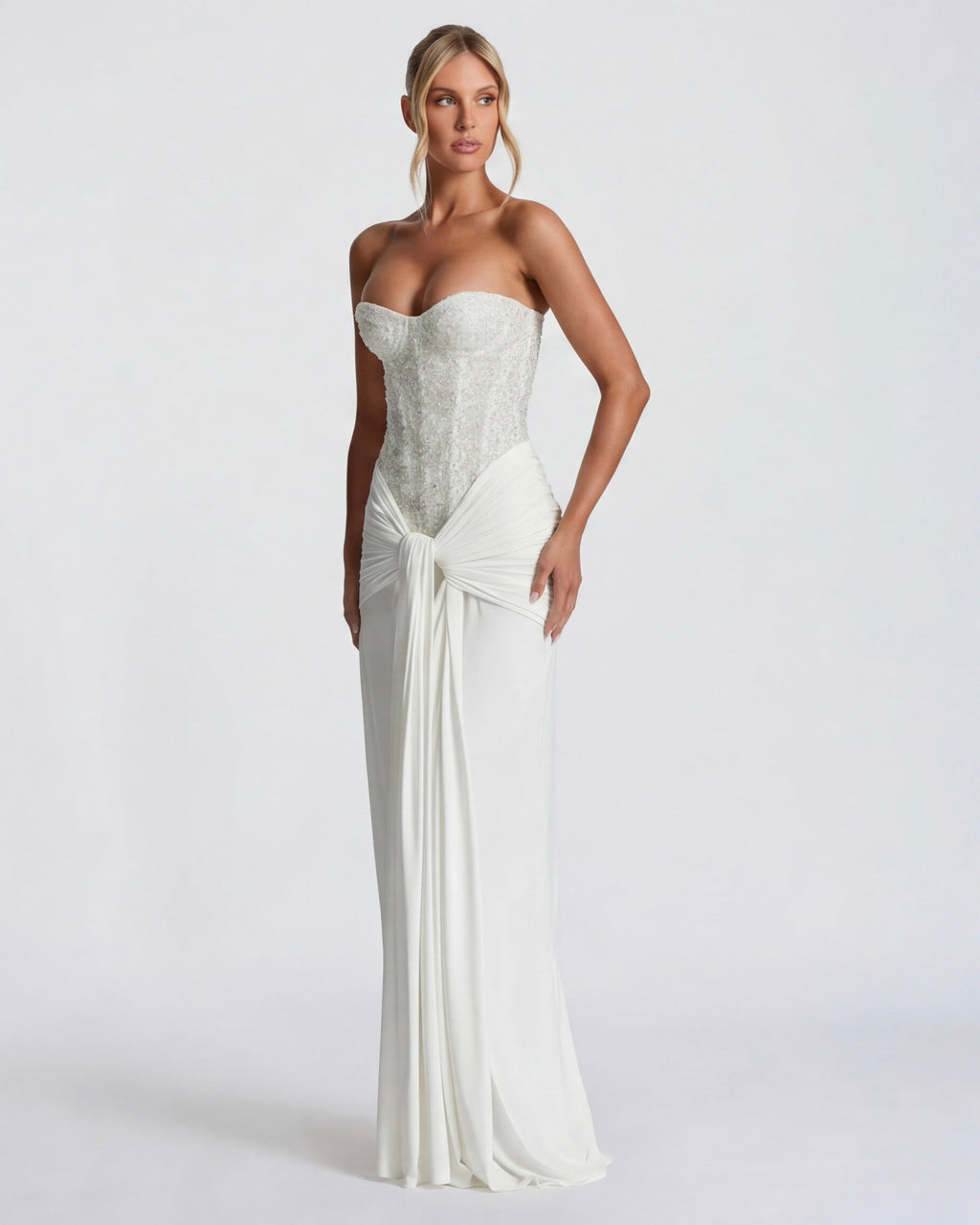 Midnight Aura Kjole Maxi