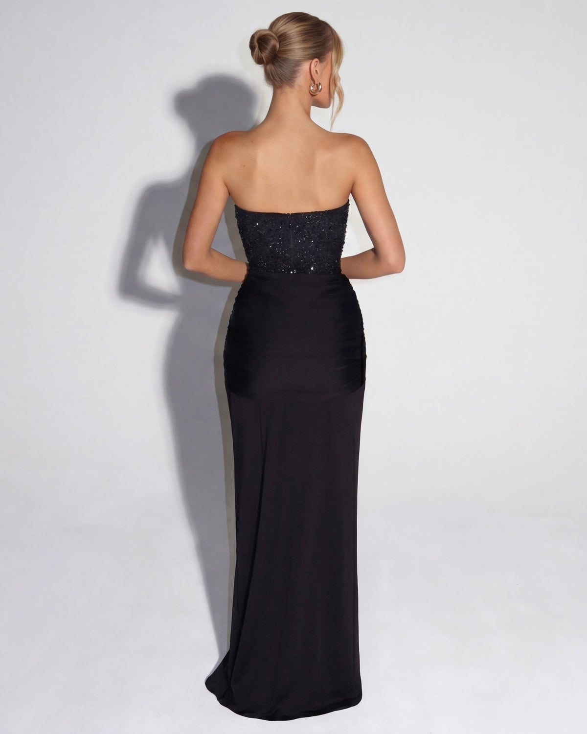 Midnight Aura Kjole Maxi
