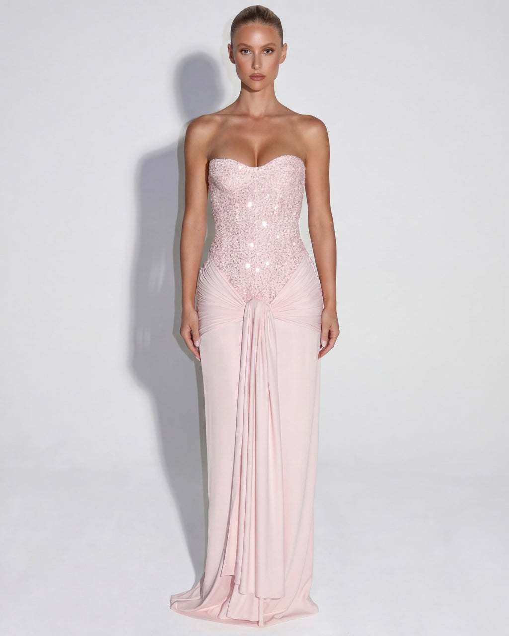 Midnight Aura Kjole Maxi