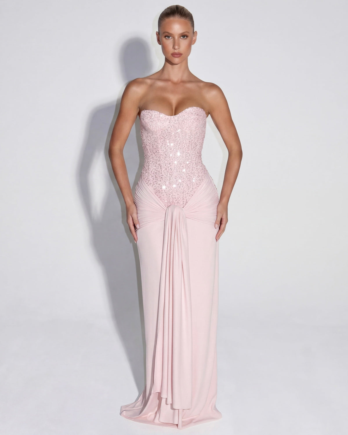 Midnight Aura Kjole Maxi