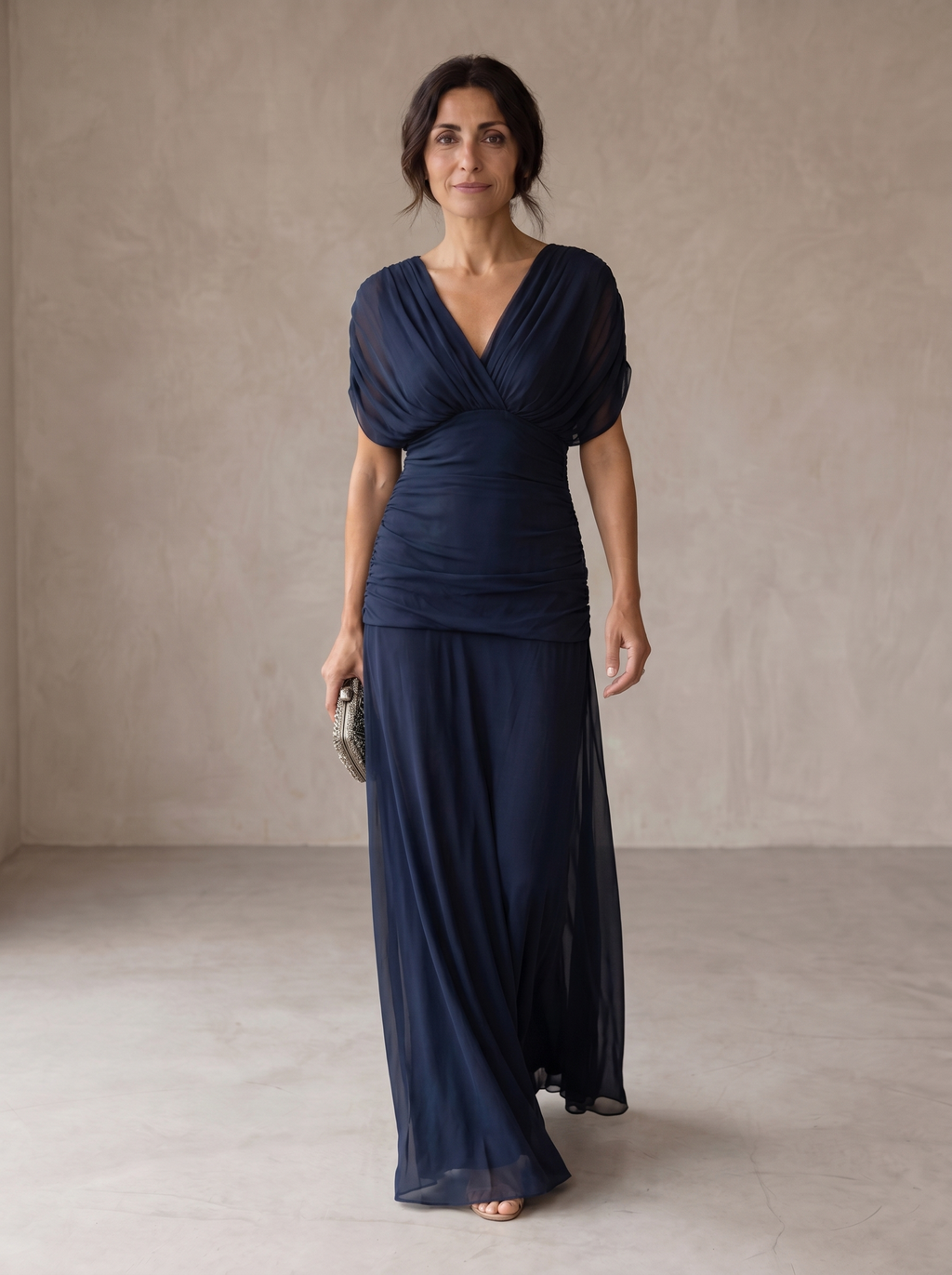 Avery | Elegant blå kjole