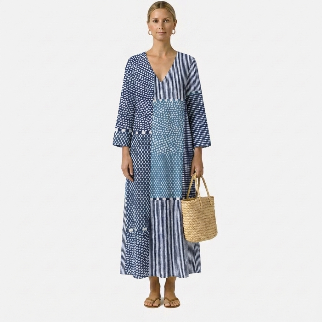 Sara™ | Let blomstret kjole