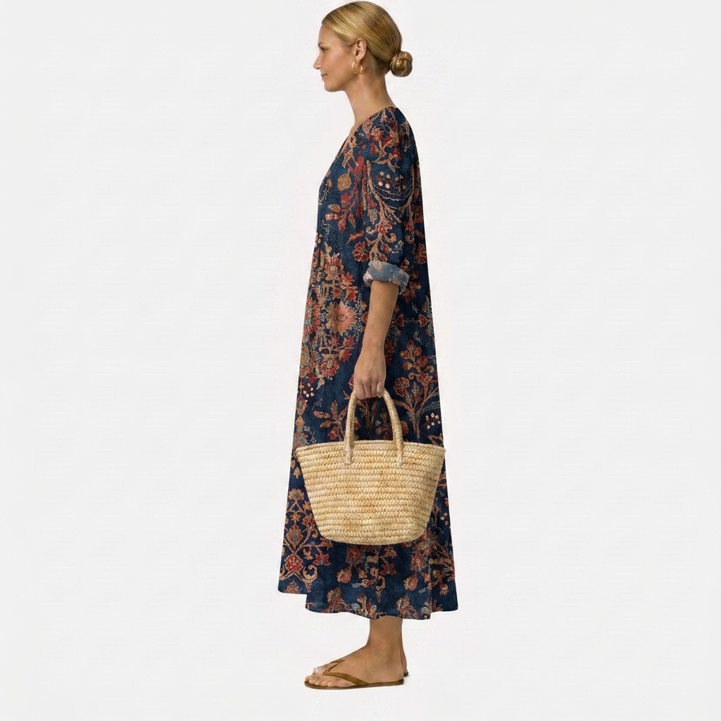Adela™ | Charmerende blomstret kjole