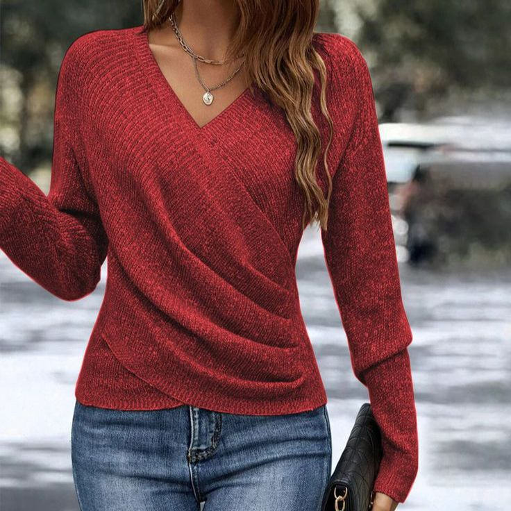 Mira™ – Elegant Strikket Top