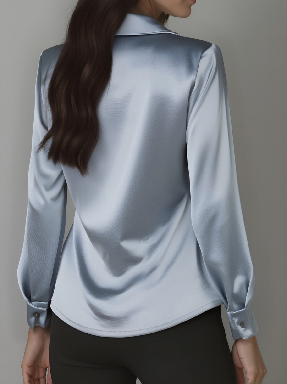 Vivienne | Elegant satinbluse