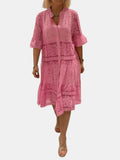 Cherylann™ | Blomstret midikjole