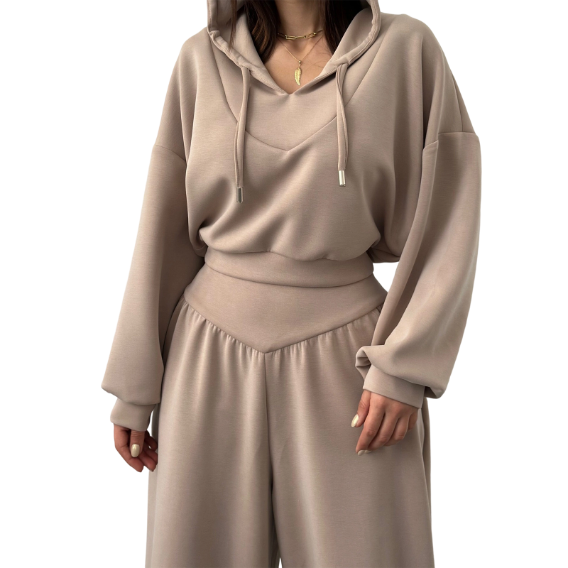 Isaline™ – Moderne Cropped Lounge Sæt