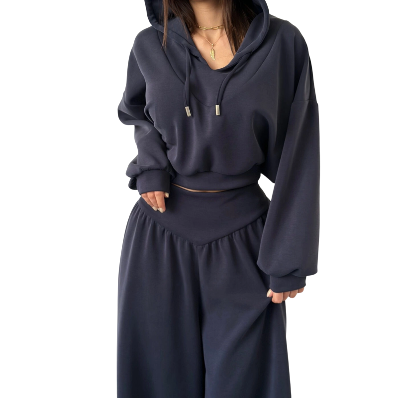 Isaline™ – Moderne Cropped Lounge Sæt