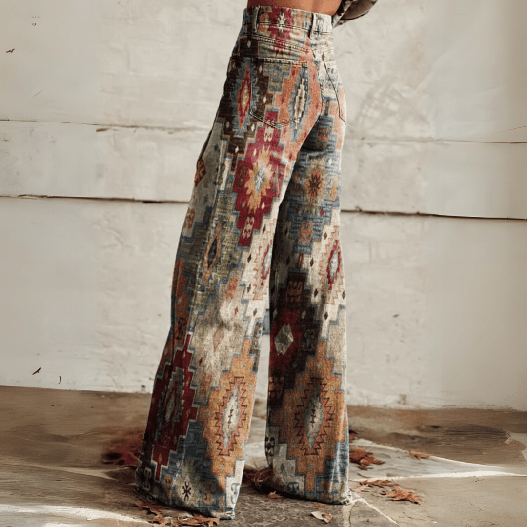 Simone™ - Bredbenede Jeans