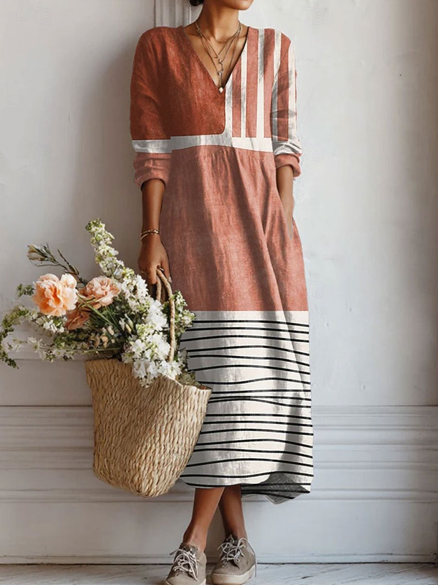Zoey™ | Lang bohemekjole