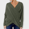 Aida™ - Elegant pullover med krydsdesign